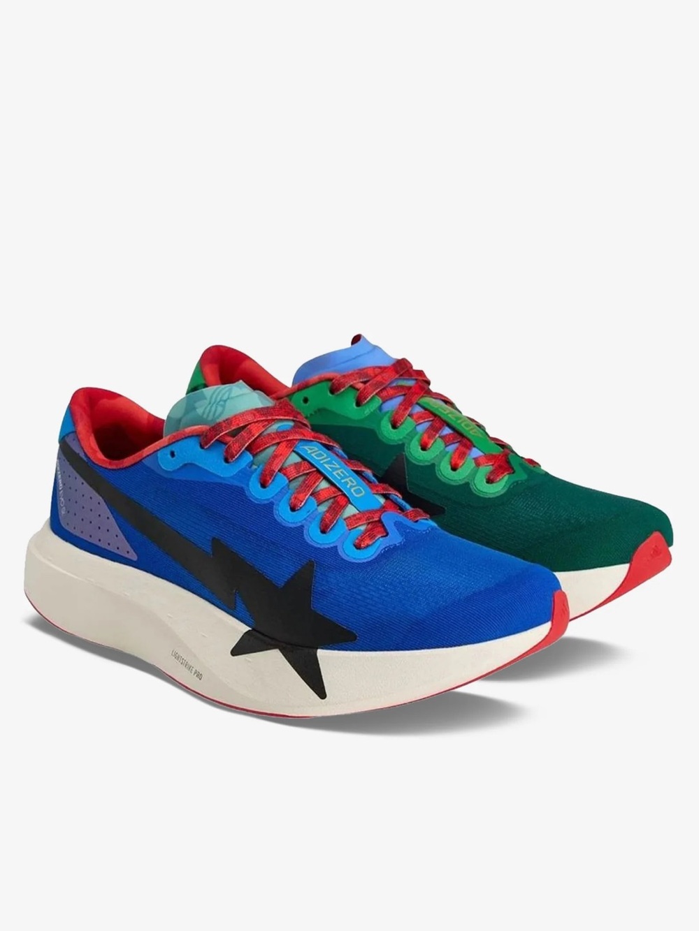 💙💚 ADIDAS x BAPE ADIZERO EVO SL BLUE GREEN 💚💙